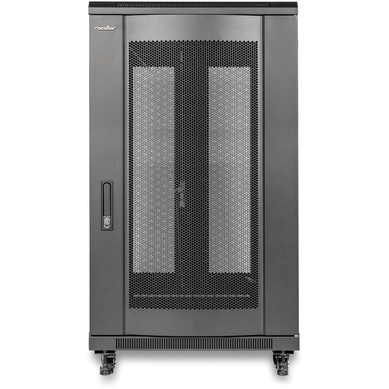 SolidRack R3110 Premium 22U Rack Enclosure Cabinet - Thumbnail 2