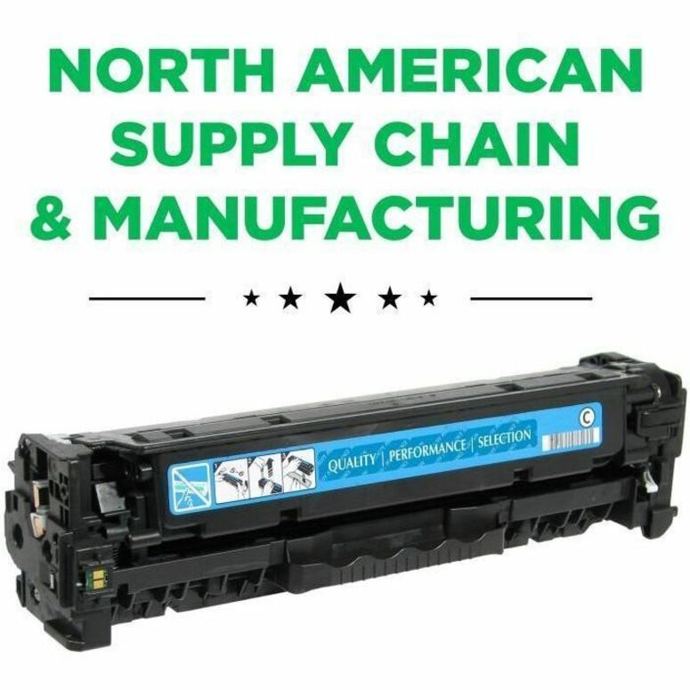 Clover Imaging Remanufactured Extended Yield Cyan Toner Cartridge for HP CE411A - Thumbnail 2