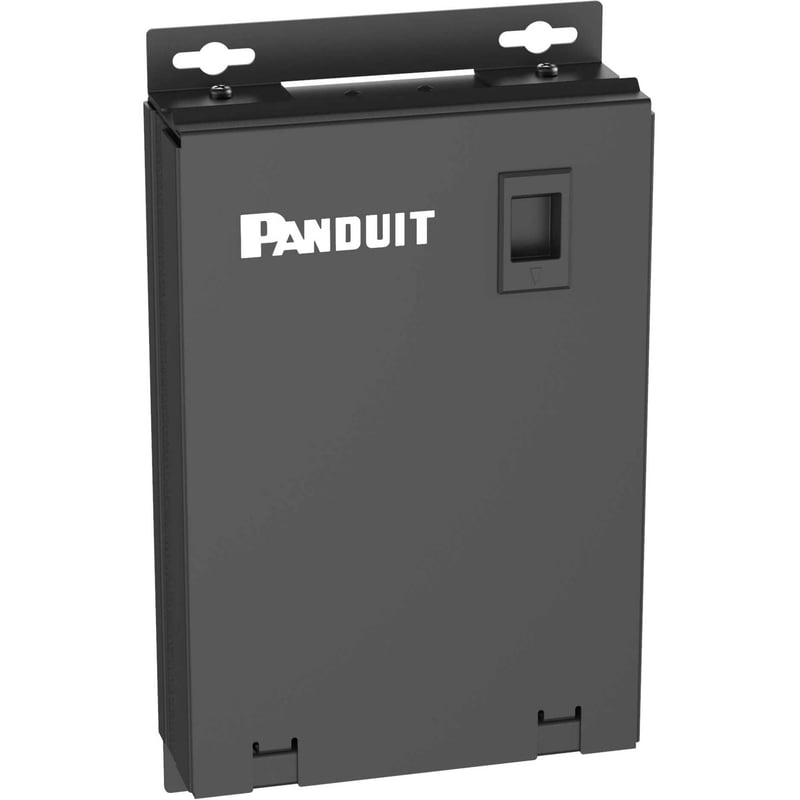 PanZone 12 Port Consolidation Point Box, Black - Thumbnail 1