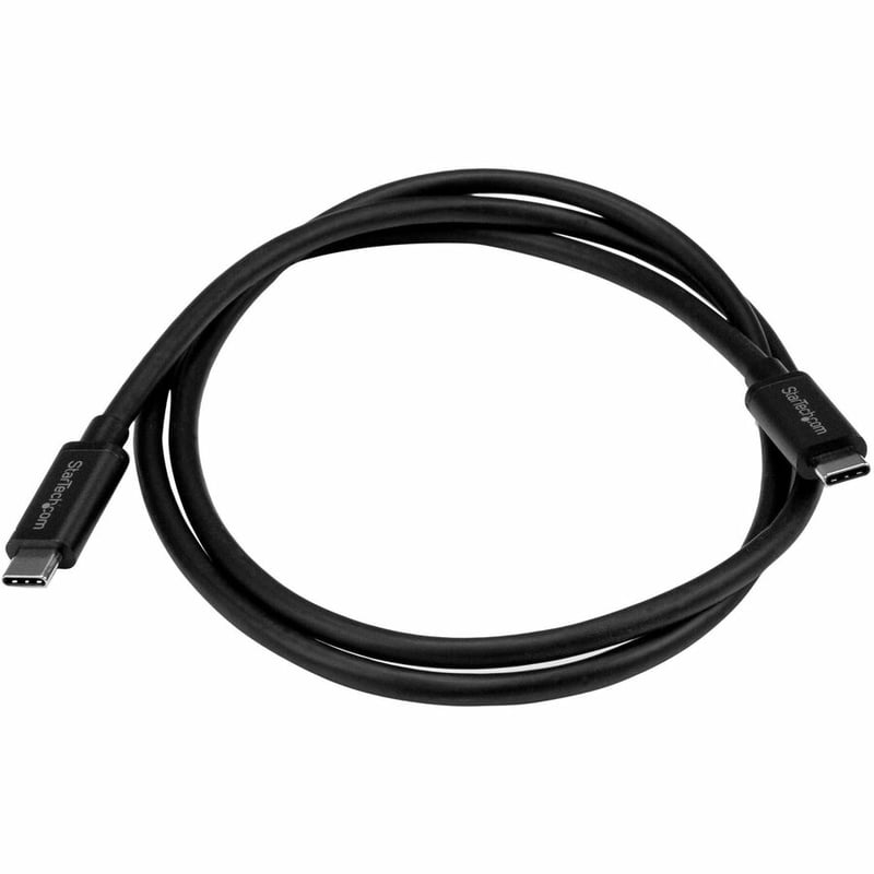 StarTech.com USB C Cable - 3 ft / 1m - USB 3.1 (10 Gbps) - 4K - USB-IF - Charge and Sync - USB Type C to Type C Cable - USB Type C Cable - Thumbnail 4