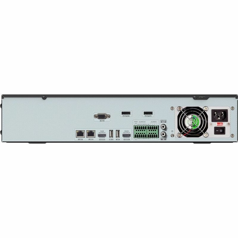64 CHANNEL 4K H.265 NVR WITH ANALYTICS- 128TB - Thumbnail 2