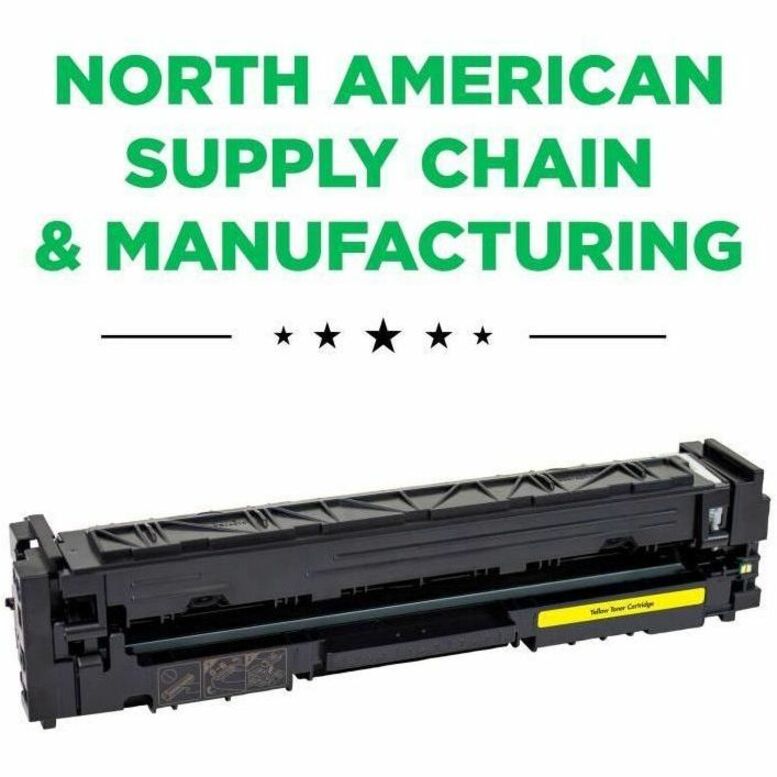 Clover Imaging Remanufactured Yellow Toner Cartridge (Reused OEM Chip) for HP 206A (W2112A) - Thumbnail 2
