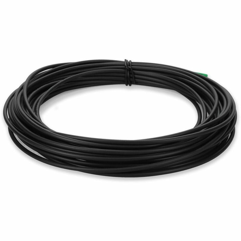 AddOn 4m ASC to ASC Black OS2 Simplex OFNR (Riser-Rated) SMF Fiber Outdoor Patch Cable - Thumbnail 4