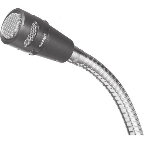 Shure 6" Gooseneck-Side Vent, Chrome