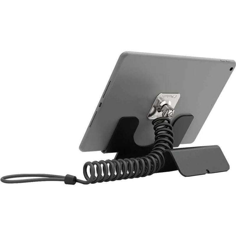 UNIVERSAL TABLET LOCK WITH KEYED DUAL HEAD CABLE LOCK BLACK - Thumbnail 2