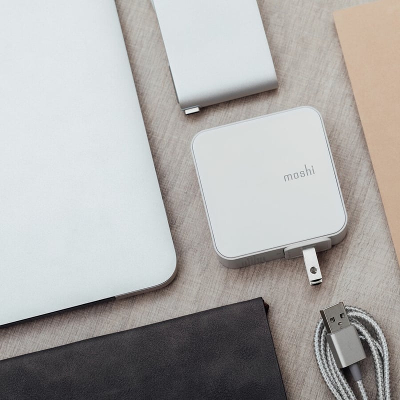 Moshi ProGeo 4-Port USB Wall Charger (35 W, US) - US Version - Thumbnail 4