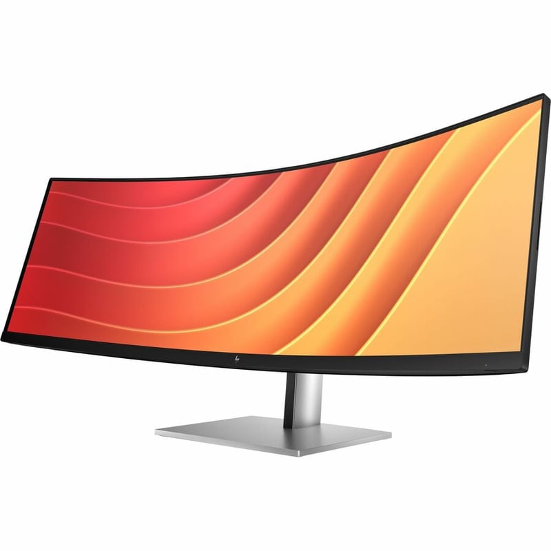HP E45c G5 45" Class Dual Quad HD (DQHD) Curved Screen LED Monitor - 32:9 - Black, Silver - Thumbnail 2