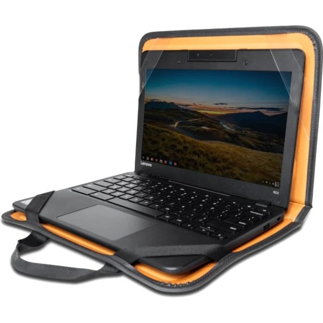 Higher Ground Datakeeper Cart CS Carrying Case for 11" Notebook, Chromebook, MacBook Air - Gray - Thumbnail 2