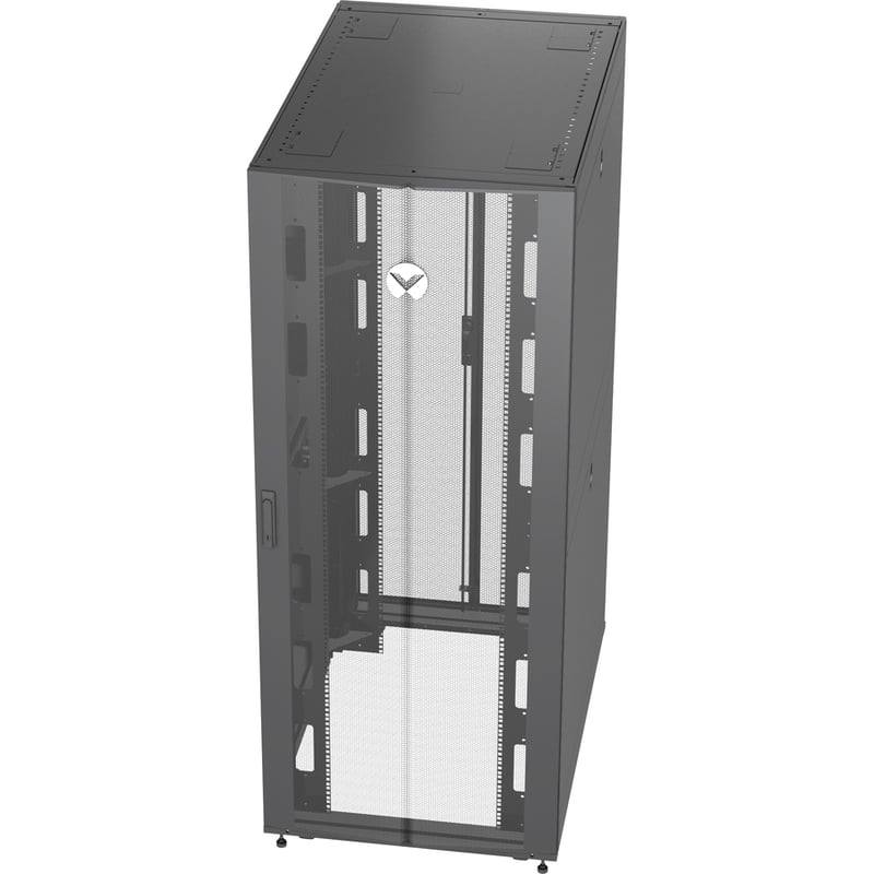 Vertiv VR Rack - 48U Server Rack Enclosure| 800x1100mm| 19-inch Cabinet (VR3157) - Thumbnail 2
