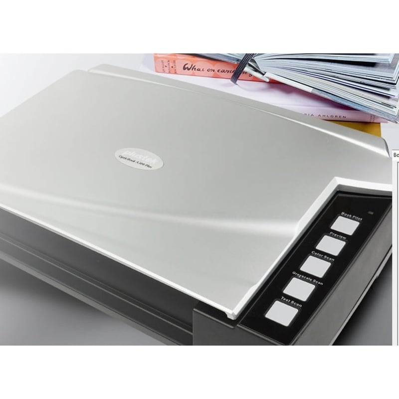 Plustek OpticBook A300PLUS Flatbed/ADF Scanner - Thumbnail 2