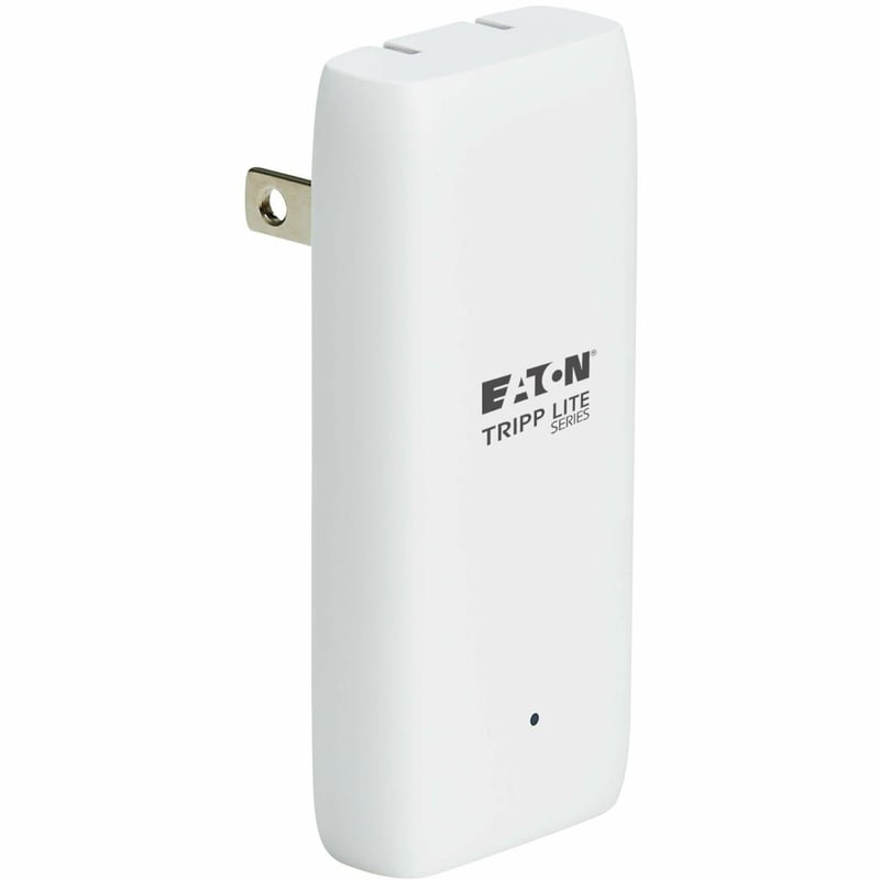 FLAT 1-PORT USB-C WALL CHARGER GAN TECH 20W PD 3.0 CHARGING WHITE - Thumbnail 1