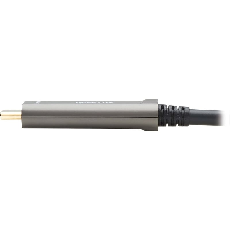 Tripp Lite by Eaton USB-A to USB-C AOC Cable (M/M) - USB 3.2 Gen 2 (10Gbps) Plenum-Rated Fiber Active Optical - Data Only Backward Compatible Black 10 m (33 ft.) - Thumbnail 5