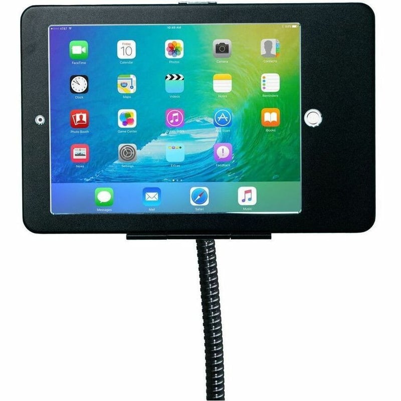 CTA Digital Compact Security Gooseneck Floor Stand for iPad (Gen. 5-6), iPad Pro 9.7, and iPad Air (Gen. 1-2) - Thumbnail 2