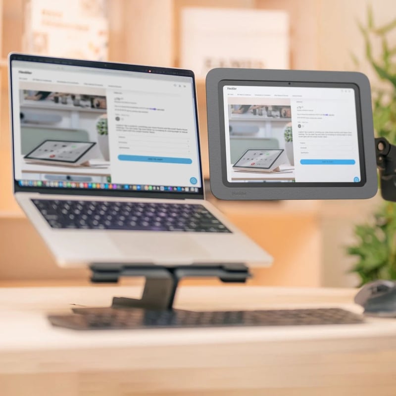 Heckler Design Mounting Adapter for iPad - Black Gray - Thumbnail 5