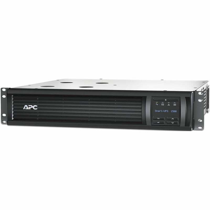 APC Smart-UPS, Line Interactive, 1500VA, Rackmount 2U, 230V, 4x IEC C13 outlets, SmartSlot, AVR, LCD - Thumbnail 1