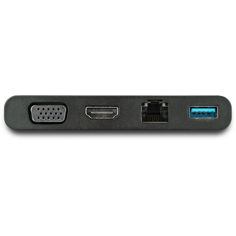 StarTech.com USB C Multiport Adapter with HDMI, VGA, Gb Ethernet & USB - USB C to 4K HDMI or 1080p VGA Adapter Mini Dock Hub - Travel Dock - Thumbnail 3