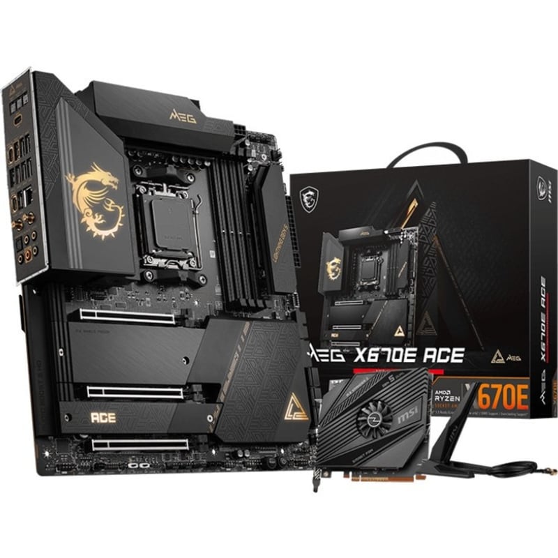 MSI MEG X670E ACE Desktop Motherboard - AMD X670 Chipset - Socket AM5 - Extended ATX - Thumbnail 5