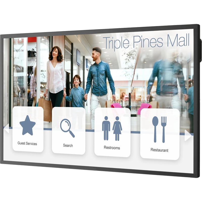 Sharp NEC Display 43" Wide Color Gamut Ultra High Definition Professional Display with PCAP Touch - Thumbnail 1