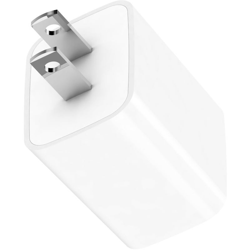 4XEM 12W Dual USB-A Wall Charger - White - Thumbnail 2