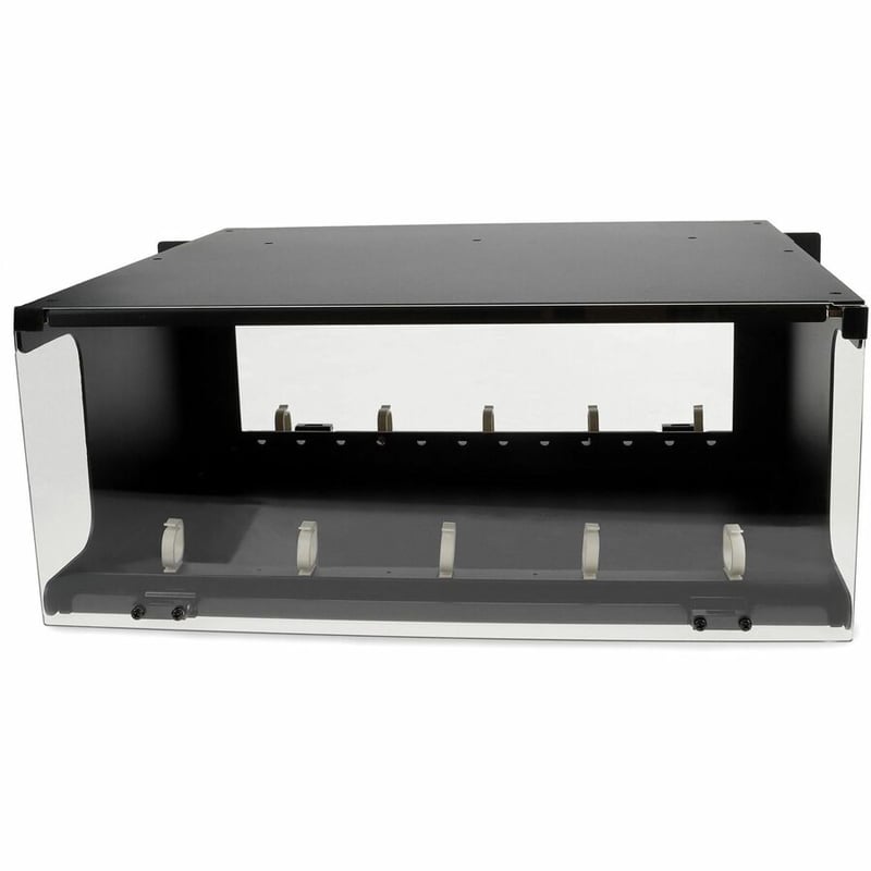 AddOn 19-inch Patch Panel 4U Chassis with 12 Open LGX Cassette Bays - Thumbnail 4