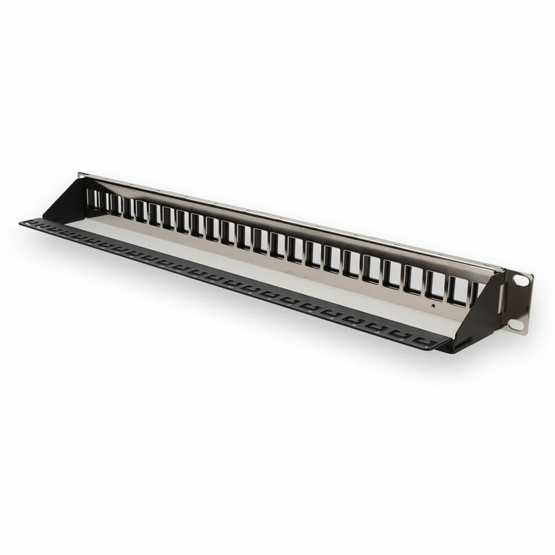 19IN CAT6 24-PORT UNLOADED PATCH PANEL - Thumbnail 5
