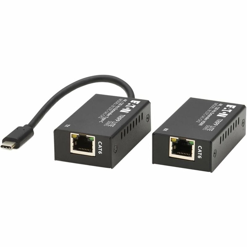 USB C TO HDMI OVER CAT6 EXT KIT TRANSMITTER/RECEIVER 4K120HZ - Thumbnail 2