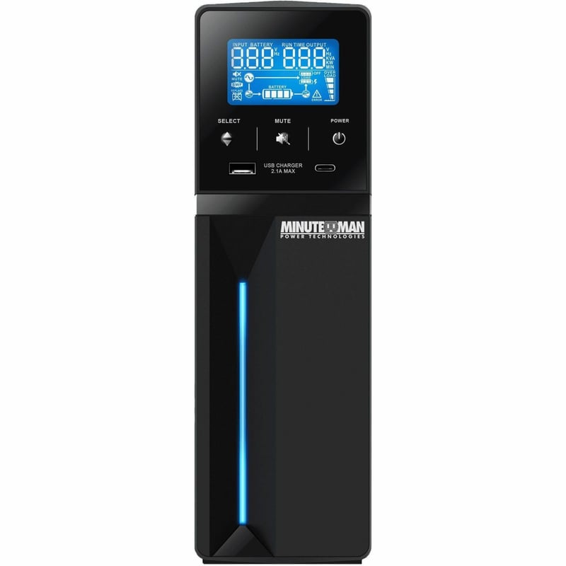 LINE INTERACTIVE UPS UPS AVR 550VA-4BAT/4-SURGE USB - Thumbnail 1