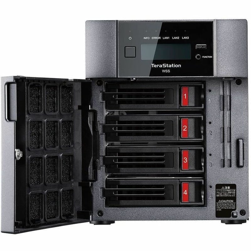 TERASTATION 5420DN 32TB 4-BAY WS IOT 2025 WORKGROUP 4X8TB NAS HD - Thumbnail 3