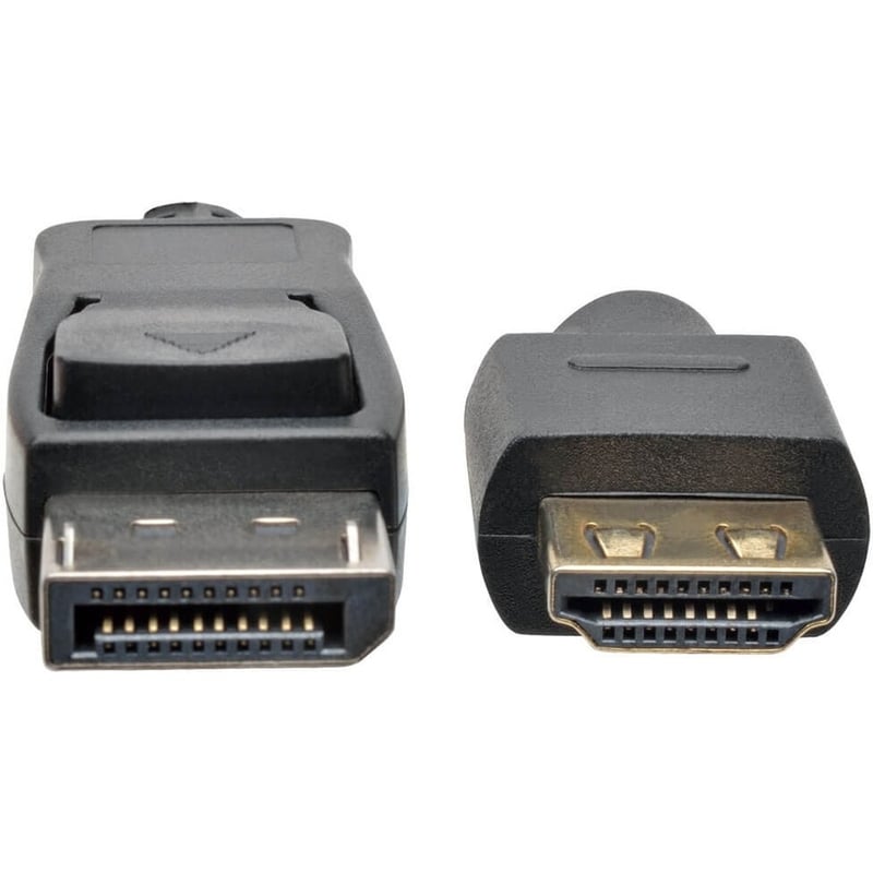 Eaton Tripp Lite Series DisplayPort 1.2 to HDMI Active Adapter Cable (M/M), 4K 60 Hz, Gripping HDMI Plug, HDCP 2.2, 6 ft. (1.8 m) - Thumbnail 2