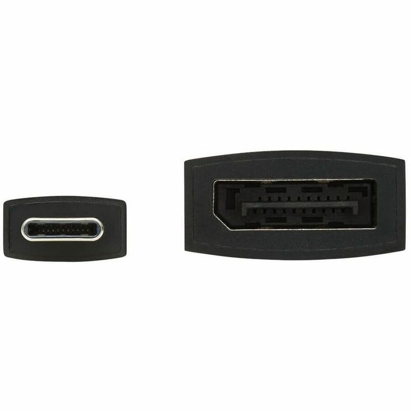 Tripp Lite by Eaton USB-C to DisplayPort Active Adapter Cable with Equalizer (M/F) UHD 8K HDR DP 1.4 Black 6 in. (15.2 cm) - Thumbnail 3