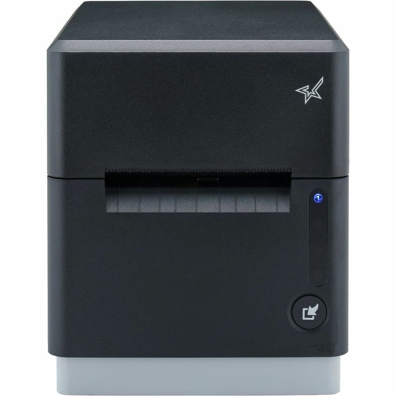 Star Micronics mC-Label3 MCL32CI Direct Thermal Printer - Monochrome - Desktop - Label Print - Ethernet - USB - With Cutter - Black - 3.15" Print Width - 203 dpi - For PC, Android, iOS - Thumbnail 1