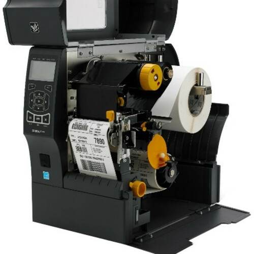 Zebra ZT410 Industrial Direct Thermal/Thermal Transfer Printer - Two-color - Label Print - USB - Serial - Bluetooth - Near Field Communication (NFC) - Thumbnail 3