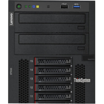 Lenovo ThinkSystem ST550 7X10A028NA 4U Tower Server - 1 Xeon Silver 4110 2.10 GHz - 16 GB RAM - 12Gb/s SAS, Serial ATA Controller - Thumbnail 2