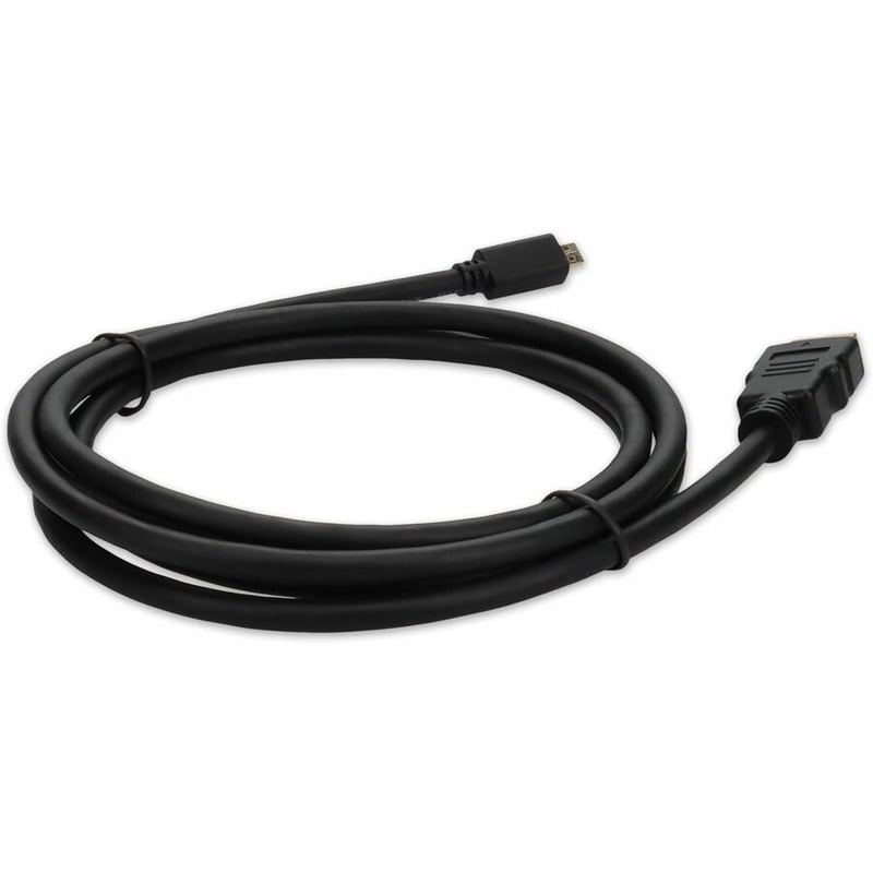 3ft HDMI 1.4 Male to Micro-HDMI 1.4 Male Black Cable For Resolution Up to 4096x2160 (DCI 4K) - Thumbnail 5
