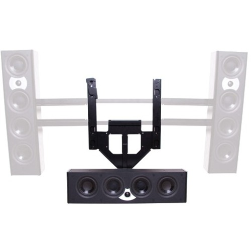 Chief Center Channel Speaker Display Mount - For Displays 46-65" - Black