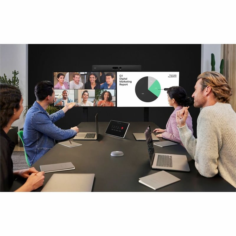 CISCO ROOM NAVIGATOR TABLE STAND CARBON BLACK SPARE - Thumbnail 3