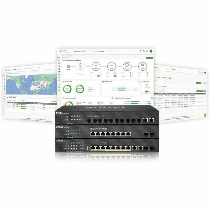 ZYXEL XS1930-10 Ethernet Switch - Thumbnail 3