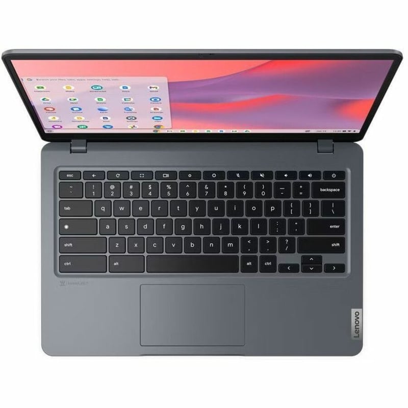 Lenovo 14e Chromebook Gen 3 82W60001US 14" Touchscreen Chromebook - Full HD - Intel N200 - 8 GB - 128 GB Flash Memory - Storm Gray - Thumbnail 3
