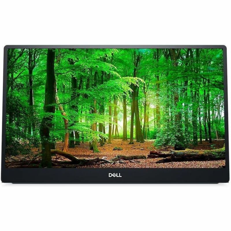 Dell P1424H 14" Class Full HD LED Monitor - 16:9 - Black - Thumbnail 2
