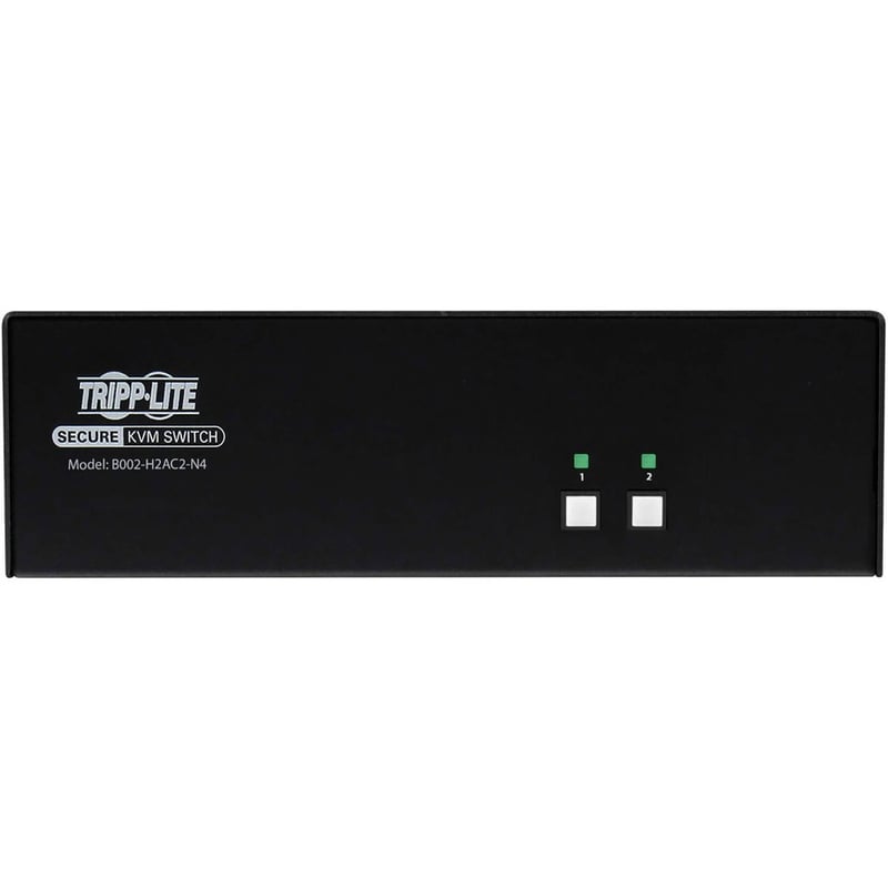 Tripp Lite by Eaton Secure KVM Switch, 2-Port, Dual Head, HDMI to HDMI, 4K, NIAP PP4.0, Audio, CAC, TAA - Thumbnail 3