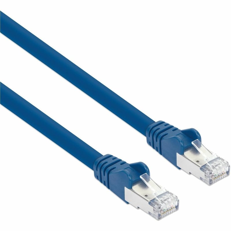 CAT8.1 S/FTP NETWORK PATCH CABLE, 5 FT., BLUE - Thumbnail 2