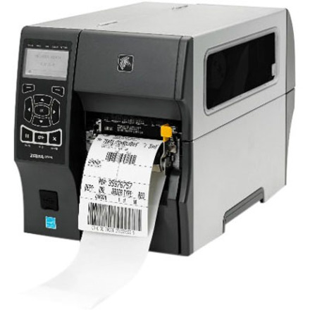 Zebra ZT420 Industrial Direct Thermal/Thermal Transfer Printer - Monochrome - Label Print - USB - Serial - Bluetooth - Near Field Communication (NFC) - Thumbnail 2