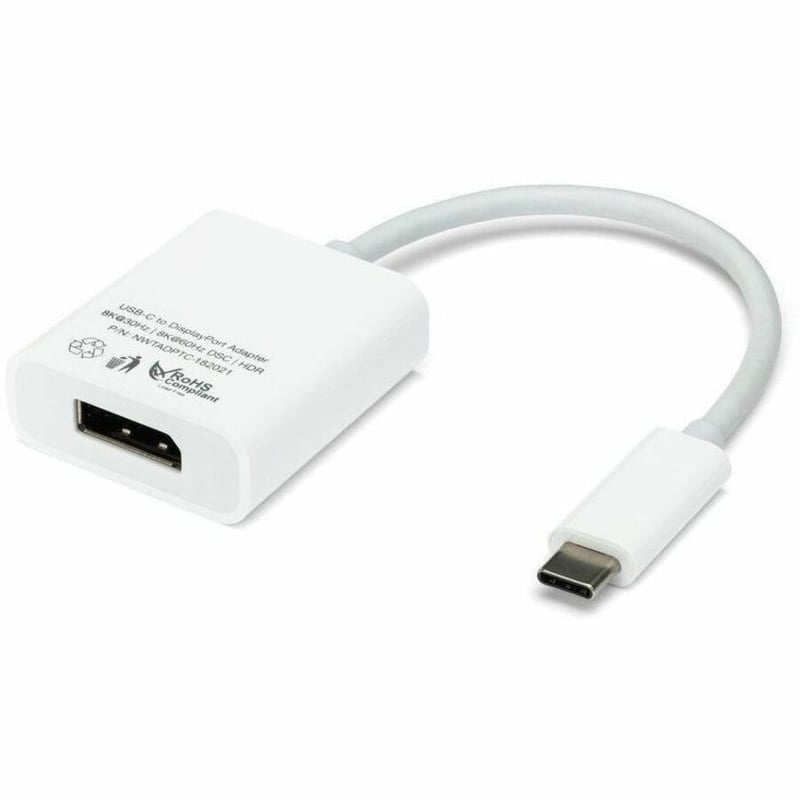 NEWERTECH USB-C TO DISPLAYPORT 8K DISPLAY ADAPTER - DISPLAYPORT 1.4 - ADD AN EXT - Thumbnail 2