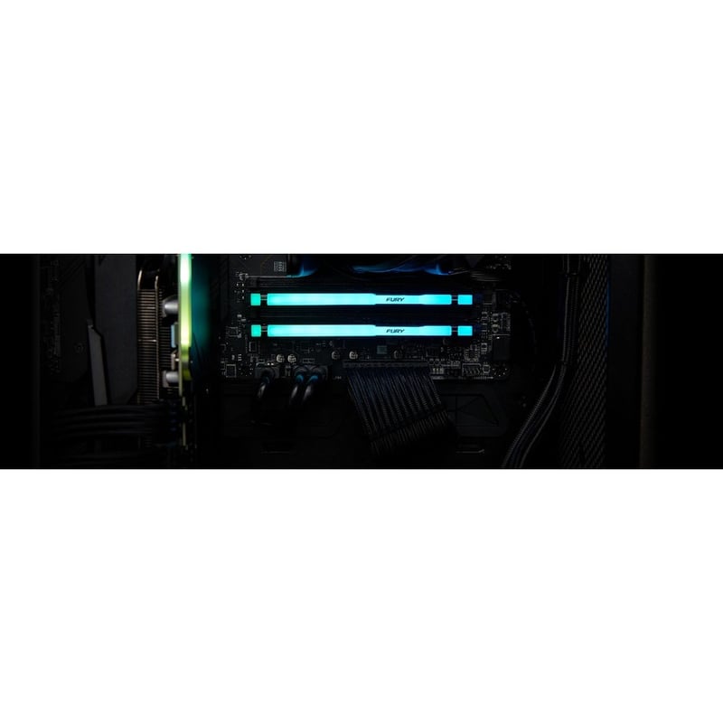 Kingston FURY Beast 16GB (2 x 8GB) DDR5 SDRAM Memory Kit - Thumbnail 2