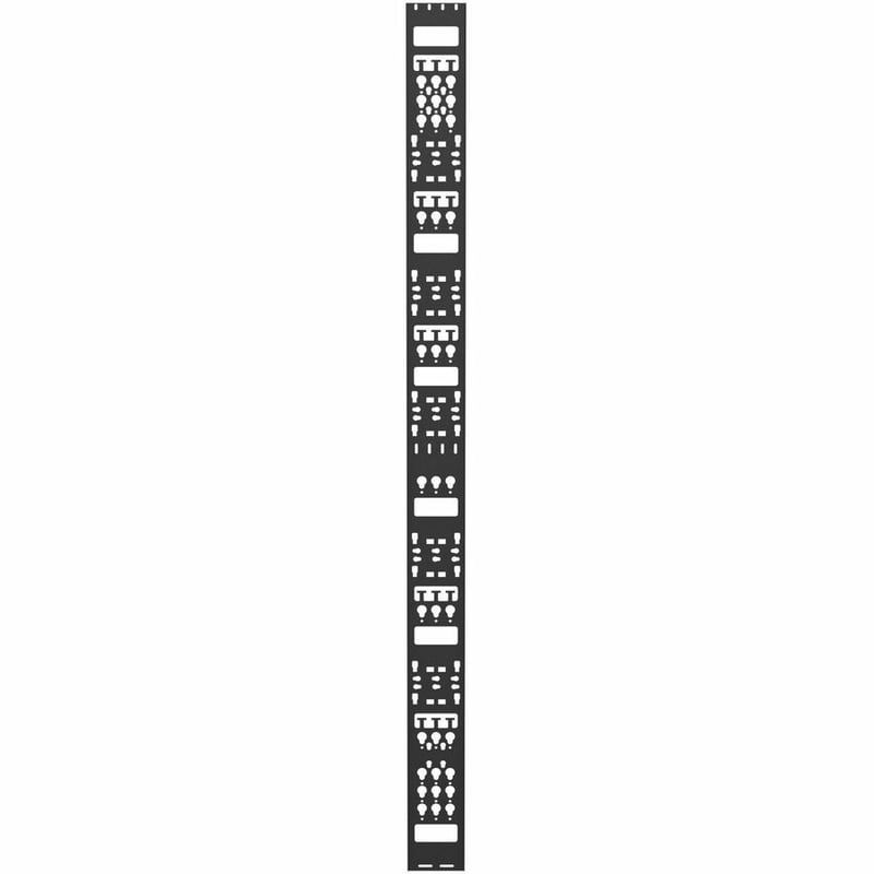 Panduit NET-VERSE CABLE MANAGEMENT BRACKET, 48RU PDU, BLACK - Thumbnail 2
