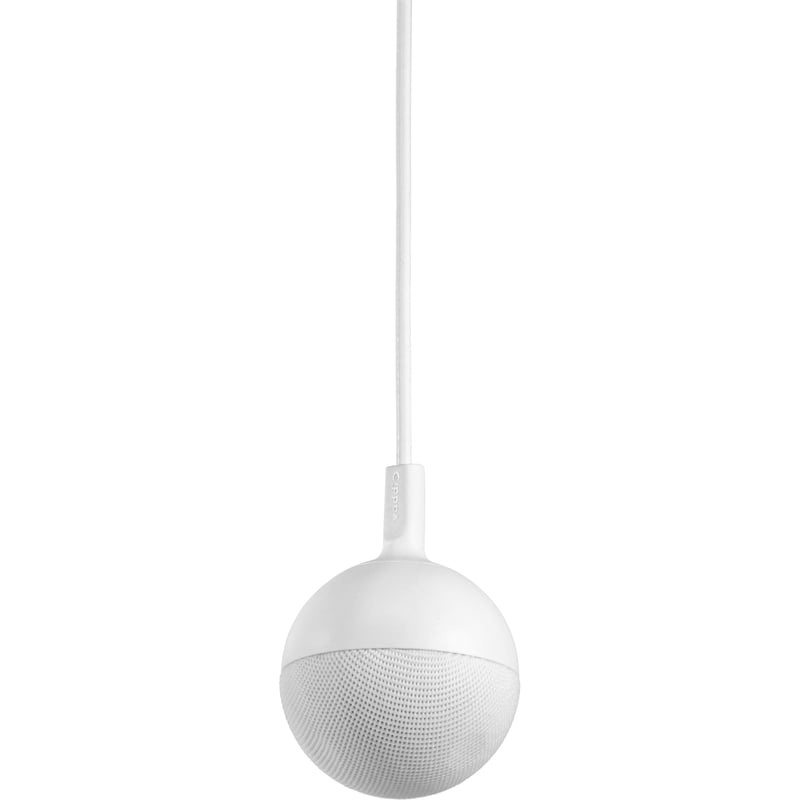 Vaddio EasyIP Ceiling Microphone - With Dante Networked Audio - White - Thumbnail 1