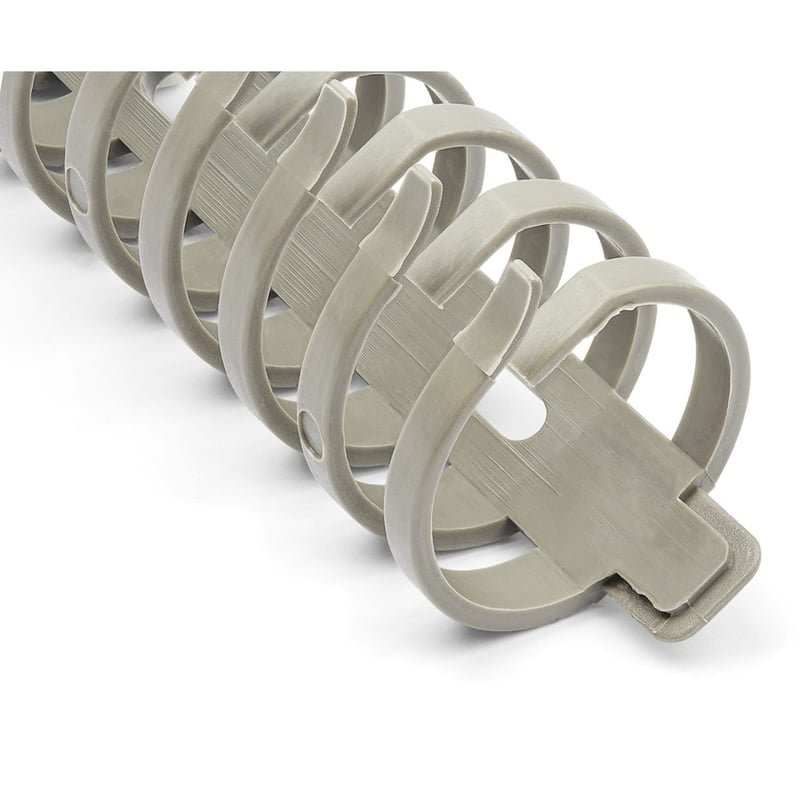 StarTech.com Cable Management Raceway Spine Vertebrae 1-1/8"(29mm)W x 2"(25mm)H, 20"(0.5m) length, Network Cord Hider/Wire Duct, UL Listed - Thumbnail 3