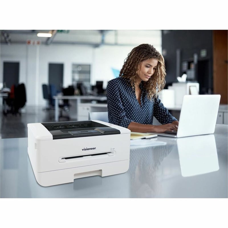 Visioneer Rabbit P35DN Wired Laser Printer - Monochrome - TAA Compliant - Thumbnail 4
