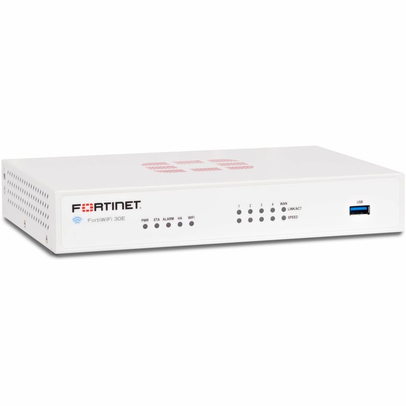 Fortinet FortiWifi FWF-30E Network Security/Firewall Appliance - Thumbnail 1
