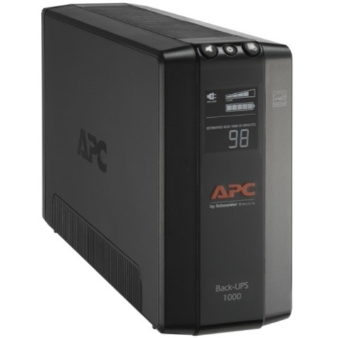 APC by Schneider Electric Back UPS Pro BX1000M, Compact Tower, 1000VA, AVR, LCD, 120V - Thumbnail 4